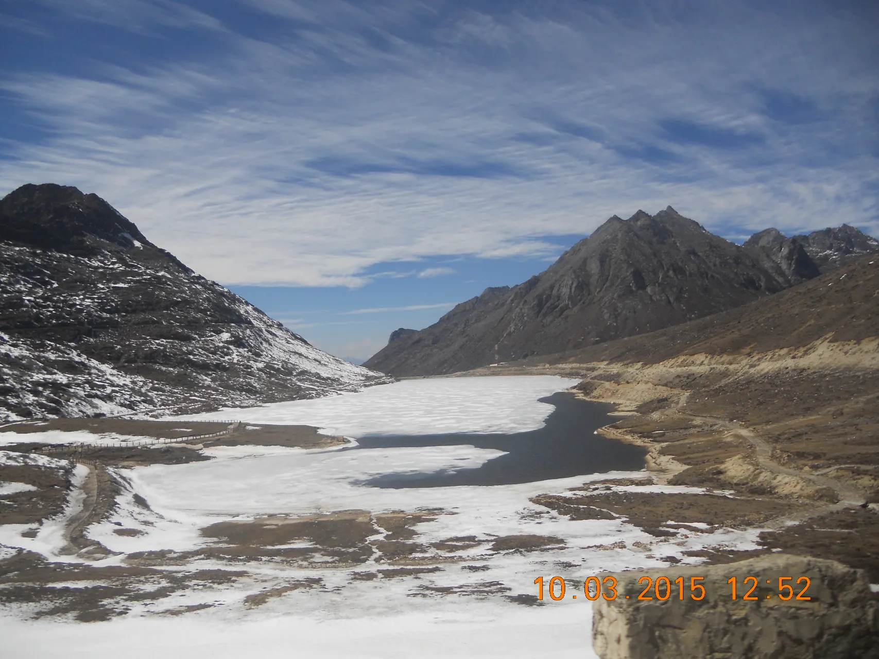 Sela Pass road in Arunachal Pradesh