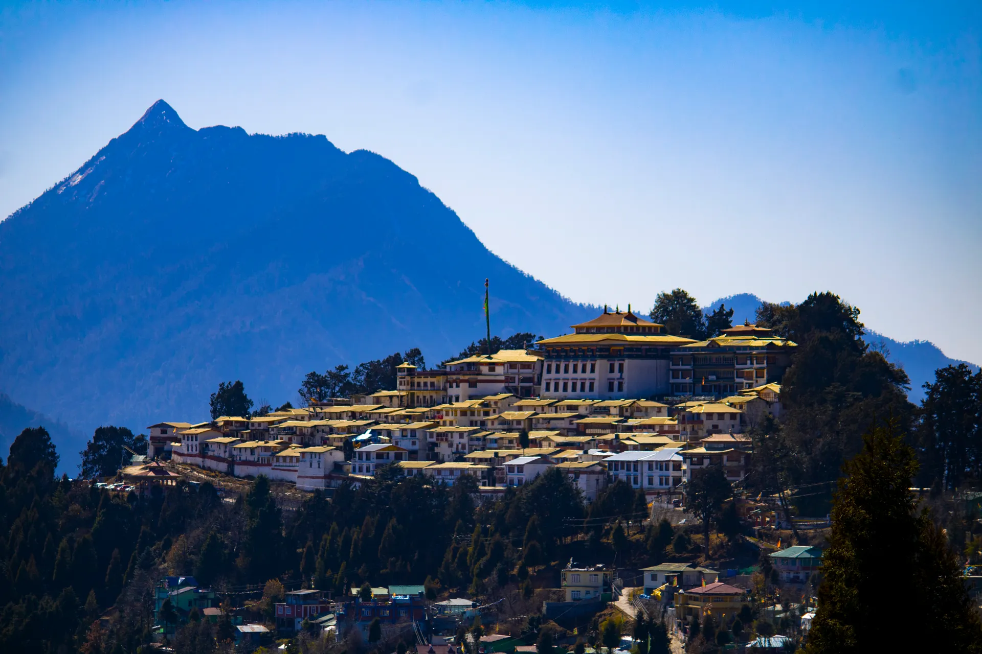Mountain roads and valleys of Arunachal Pradesh