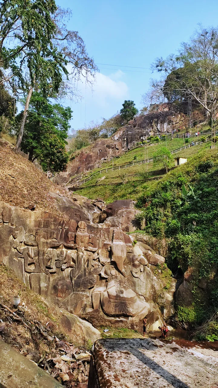 Unakoti rock carvings in Tripura